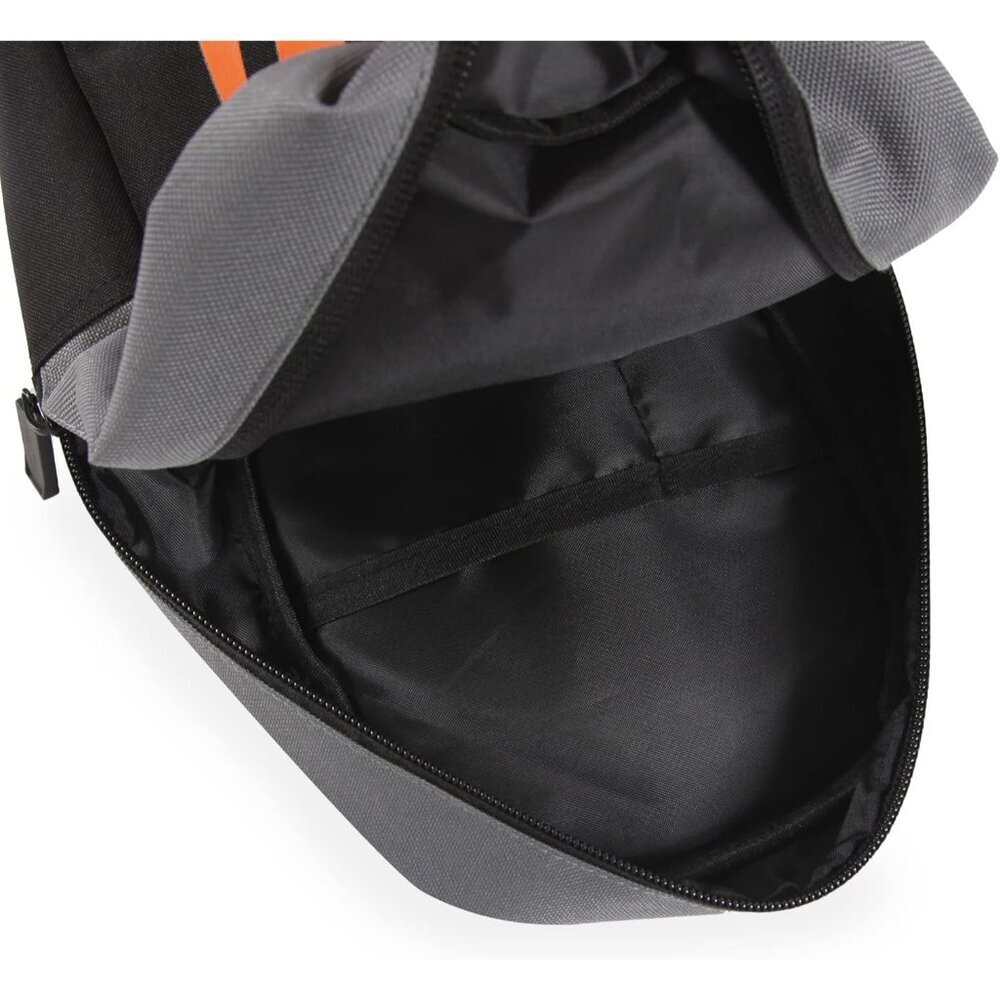 W0men's Blk/Grey/Orange Sling Adjustable shoulder bag  polyester material - Picture 6 of 6